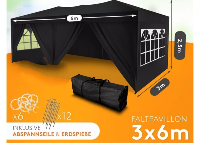 Faltpavillon 3x6m-1